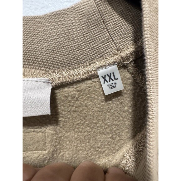 Fear of God Essentials Crewneck Relaxed Fit Oak Sweatshirt Men’s Size XXL - Picture 6 of 12